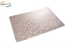 SOTTOPIATTO CHAMPAGNE CM. 30X43 DECORAZIONE TAVOLA NATALIZIA