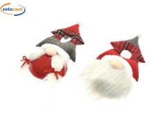 DIETROPORTA IN TESSUTO BABBO NATALE