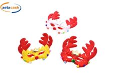 OCCHIALI NATALIZI CON CORNA RENNA