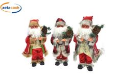 BABBO NATALE CON MOVIMENTO 45 CM