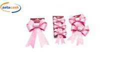 FIOCCHI NATALIZI ROSA CON GLITTER