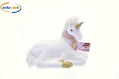 UNICORNO BIANCO CON SCIARPA ROSA