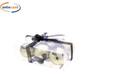 SFERE ORO CON PERLINE 6 PEZZI