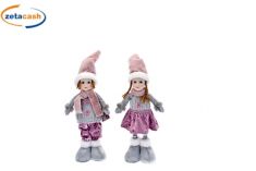 BAMBOLA NATALIZIA ROSA 45 CM