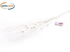 RAMO GLITTER BIANCO H 85 CM