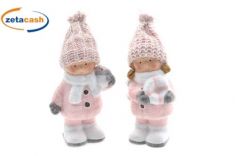 BAMBINO CERAMICA ROSA H 18 2 ASS