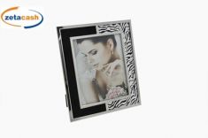 CORNICE PORTAFOTO 20X25 NERO ZEBRATO