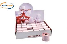 NASTRO EFFETTO VELLUTO ROSA H 6.3 X L 270 CM