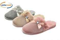 PANTOFOLA DONNA COLORI 2 ASS FIOCCO TG 36 41