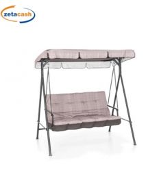 DONDOLO PLAYA BEIGE 3 POSTI TETTUCCIO PARASOLE 170X118X155CM