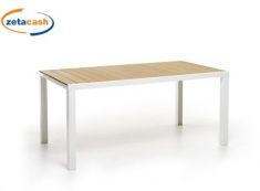 TAVOLO HILLS BIANCO 165X90 CM