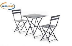 SET BISTROT 60X60 ANTRACITE