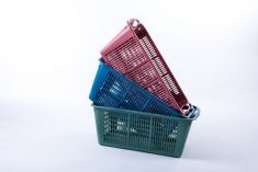 CESTA MULTIUSO GRANDE PLASTICA CM. 45X57