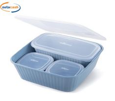 CONTENITORE ERMETICO 4 PEZZI DORICA