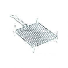 GRATICOLA A RETE BOMBATA CON PIEDI MISURA 22X22 CM