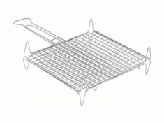 GRATICOLA A RETE BOMBATA CON PIEDI MISURA 27X37 CM