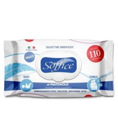 SALVIETTINE MILLEUSI TALCO CON PANTENOLO 110 PEZZI