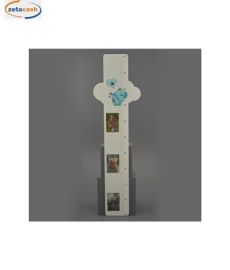 METRO ELEFANTINO CELESTE DA MURO 3 PORTA FOTO