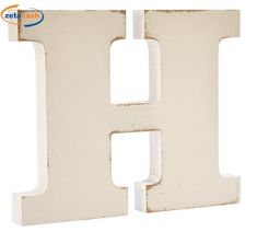 LETTERA H SHABBY