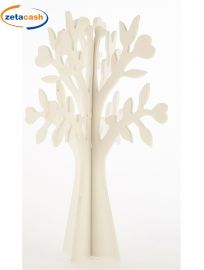 ALBERO DELLA VITA IN LEGNO BIANCO 40 CM