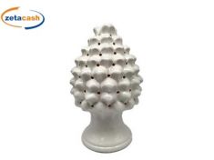 BIANCO PIGNA LED IN PORCELLANA CM H 30