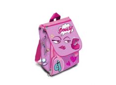 ZAINO ESTENSIBILE ROSA CON GLITTER 45 CM