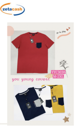 T-SHIRT CON TASCHINO YOU YOUNG COVERI
