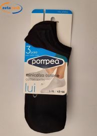 FANTASMINO UOMO BLU 3 PEZZI POMPEA DAL 43 AL46