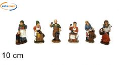 PERSONAGGI PER PRESEPE MESTIERI H. CM. 8/10