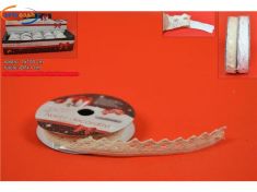 NASTRO MERLETTO ADESIVO CM. 1x100