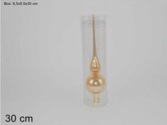 PUNTALE IN VETRO ORO