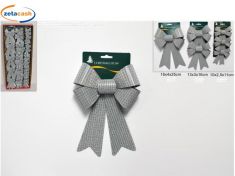 FIOCCHI TESSUTO FILO LAMINATO QUADRI SILVER