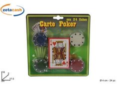 CARTE POKER CON 24 FISHES