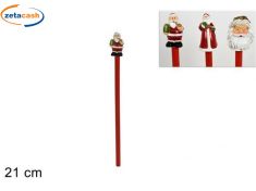 MATITA ROSSA CON BABBO NATALE