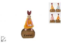 CONIGLIETTO DI PASQUA SU TRONCO