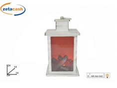 LANTERNA ELETTRICA EFFETTO CAMINO