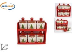 BARATTOLI NATALIZI SET 6 PZ
