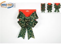 FIOCCHI IN VELLUTO VERDE E ORO