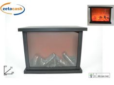 CAMINETTO A LED A BATTERIE