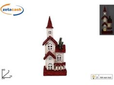 CAMPANILE LEGNO ROSSO