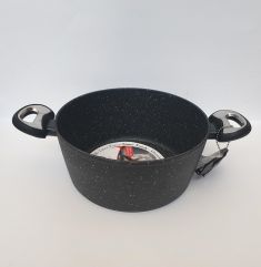 CASSERUOLA CRISTIAN CHEF PER INDUZIONE DIAM 18 CM H 9,5 CM