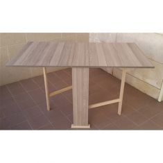 TAVOLO FORMICA SALVASPAZIO LARICE GRIGIO 75X136 CM