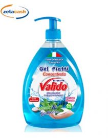 VALIDO GEL PIATTI 1000 ML MENTA E BICARBONATO