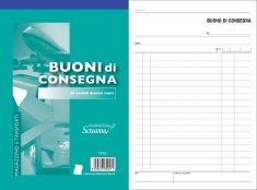 BLOCCO BUONI DI CONSEGNA 50 MODULI DUPLICE COPIA