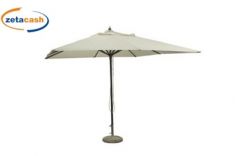 OMBRELLONE ORIONE CON PALO CENTRALE IN LEGNO 3 X 4 METRI