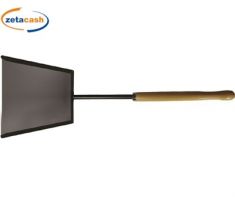 PALETTA FORNO ALICIA NERA 27X32CM MANICO LEGNO 72 CM