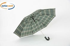 OMBELLO AUTOMATICO PRIZZ MANICO CURVO SCOZZESE H42CM