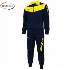 TUTA UOMO GIVOVA BLU E GIALLO TG L