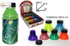 ADATTATORE IN PLASTICA PER LATTINE CON TAPPO