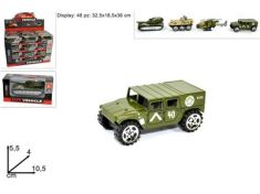 VEICOLI MILITARI TELAIO IN METALLO SCALA 1 64